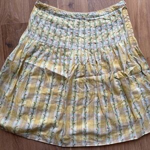 Free People Embroidered Skirt Size 8